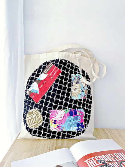 unique diy stitched bag for modern minimalist style