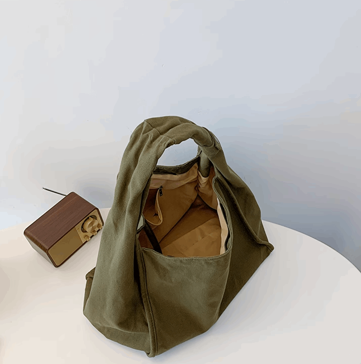 Artisan Canvas Shoulder Bag