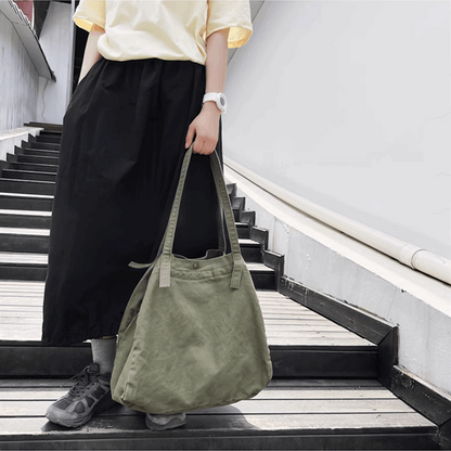 Durable Canvas Tote Bag for Shopping, Travel, and Everyday Carry