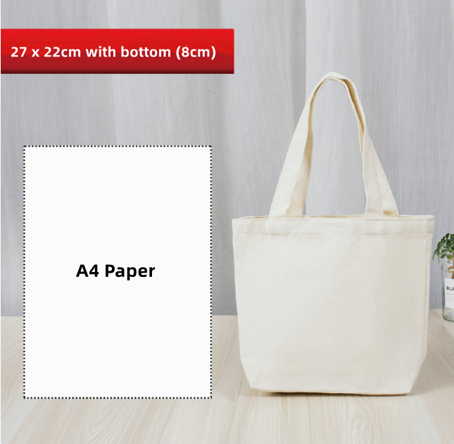 Spacious Canvas Tote with Reinforced Straps for Daily Shopping