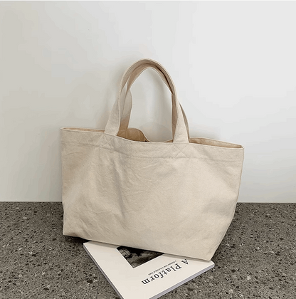 DIY Embroidery Canvas Tote Bag for Shopping and Daily Use