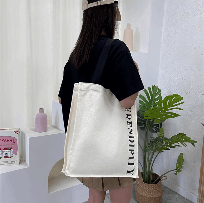 Personalized Durable Canvas Bag For Shopping, Travel, And Daily Use