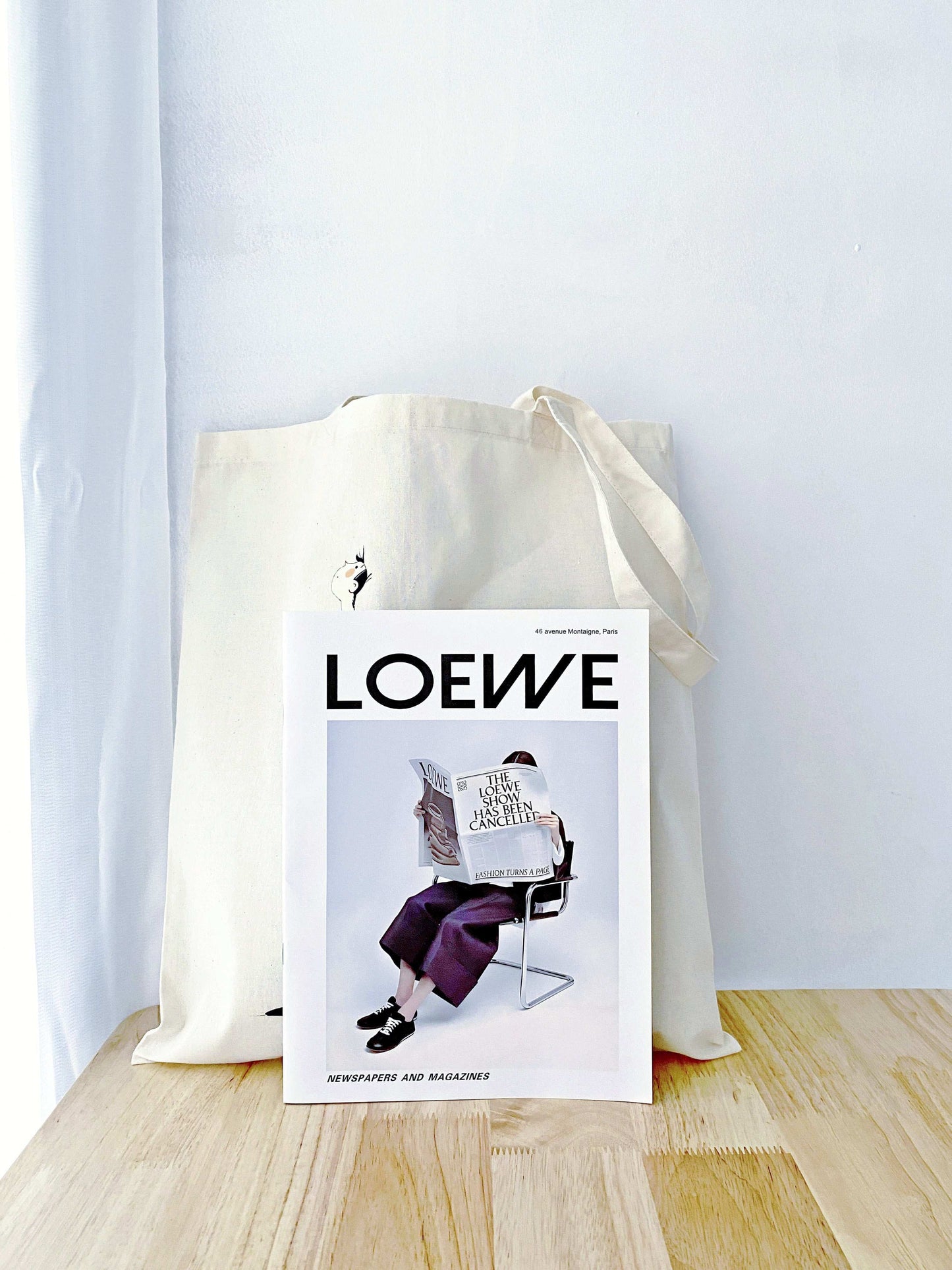 Spacious eco tote blending comfort, style, and functionality.