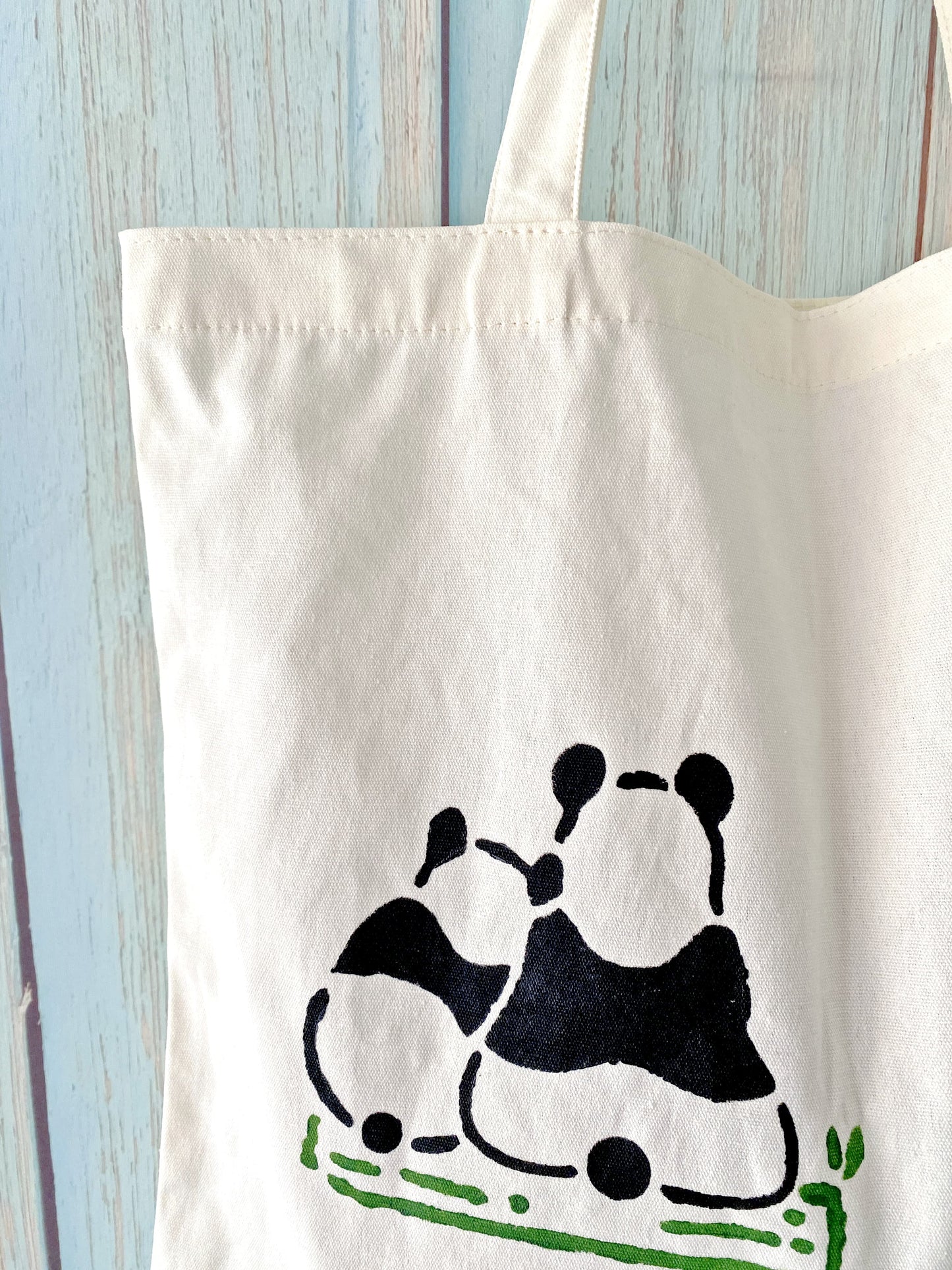 panda illustration bag for unique holiday presents