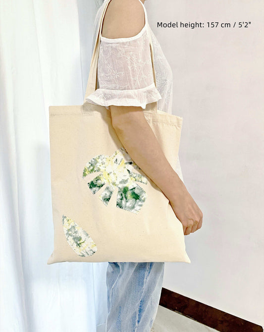 durable cotton canvas tote with unique design