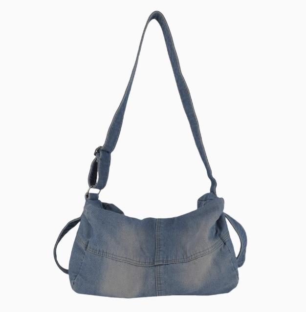 Personalized DIY Denim Shoulder Bag