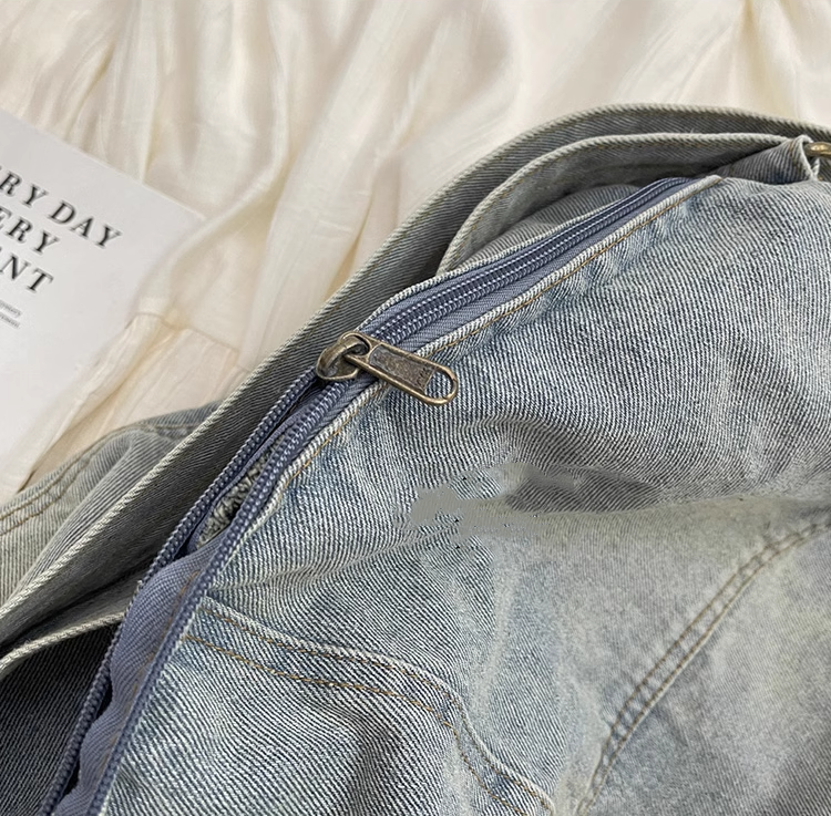 Custom DIY Sewing Denim Bag