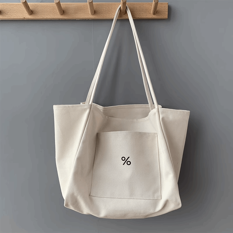 Durable And Eco-Friendly Canvas Tote For Shopping And Everyday Use