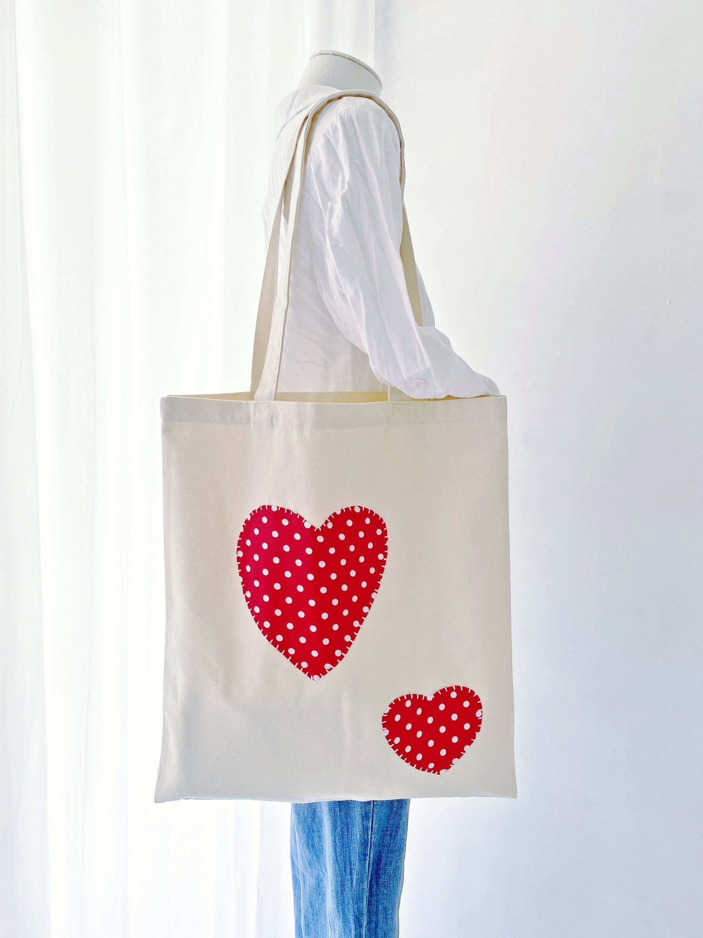 handmade inspired eco tote for casual outings