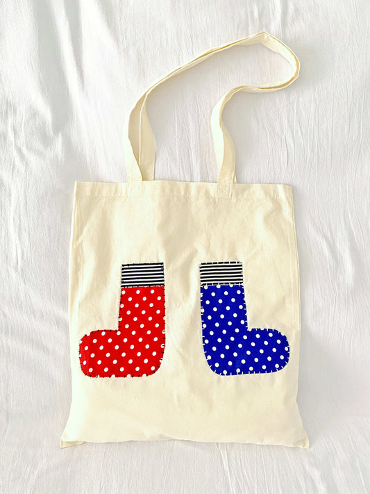 creative handmade patchwork tote bag gift