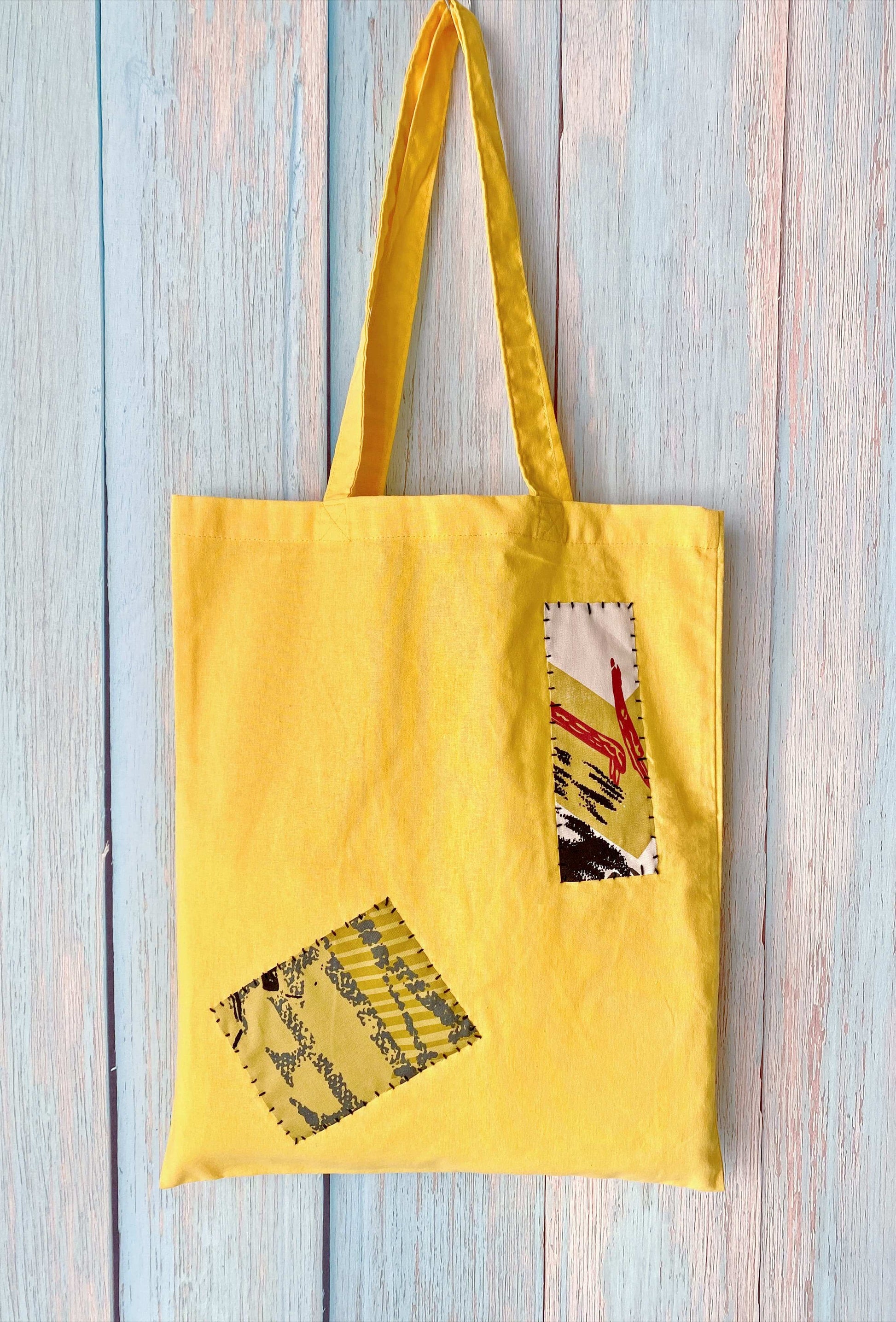 Soft eco cotton shoulder bag perfect for weekend shopping and travel