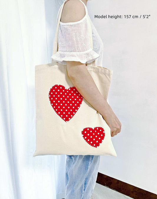 minimalist diy stitched canvas bag for women