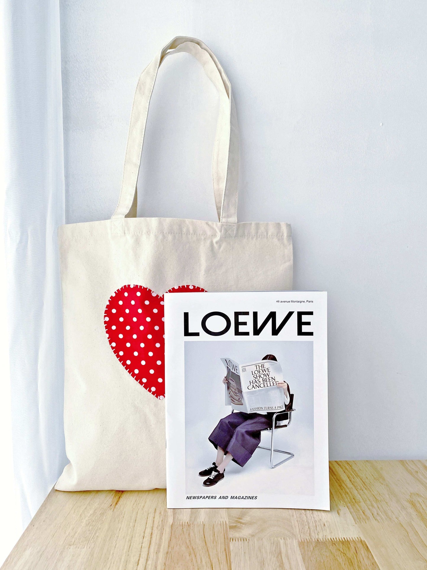 artistic eco-friendly bag for slow living lifestyle