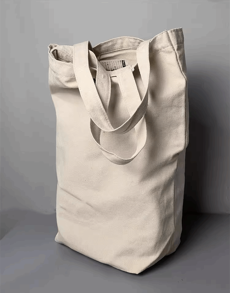 Embroidered Canvas Bag for Everyday Use