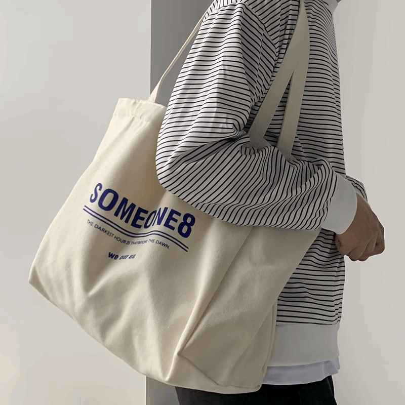 Sturdy Reusable Canvas Bag for Shopping and Grocery Runs