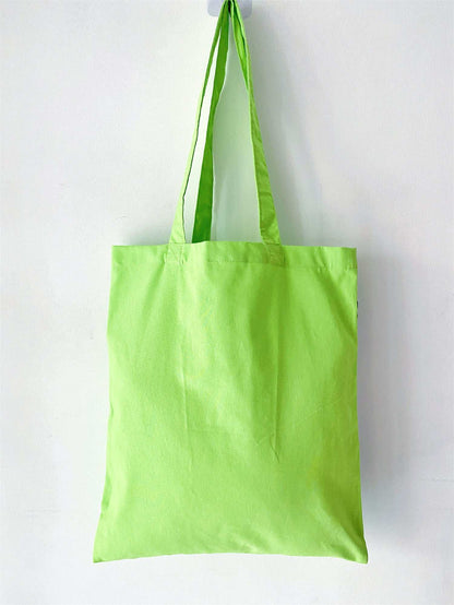 modern canvas cotton tote reflecting relaxed European living mood