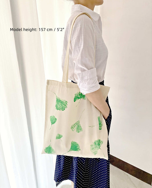 eco-friendly soft cotton shoulder bag for women