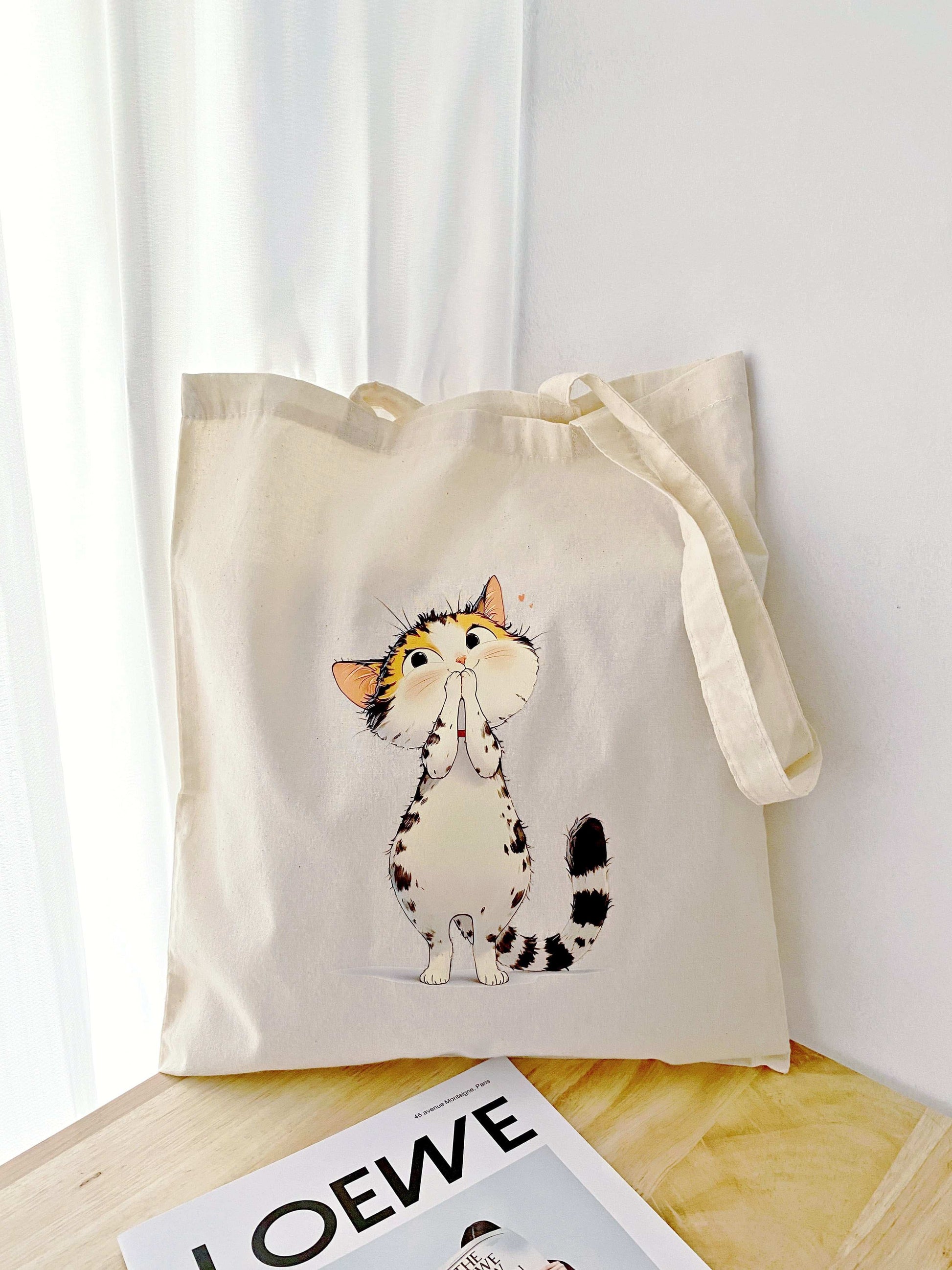 soft-natural-cotton-tote-cat-art