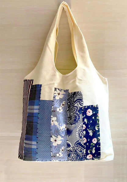 Stylish Handmade Patchwork Bags for Everyday Use and Shopping Trips