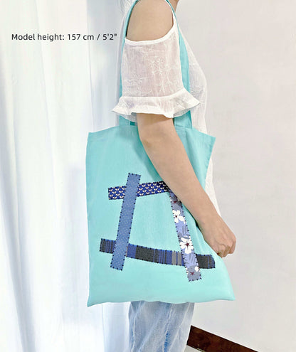 patchwork art tote for women who appreciate timeless craftsmanship