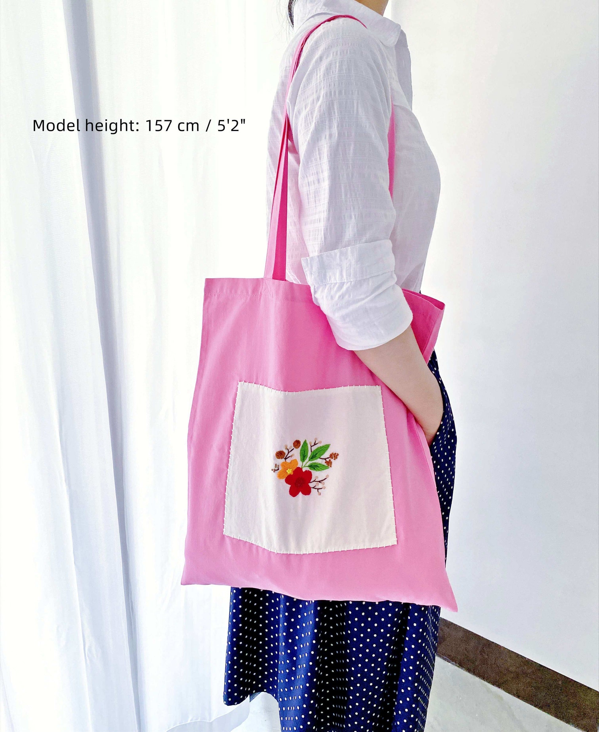 eco friendly embroidered tote for gifting unique birthday presents