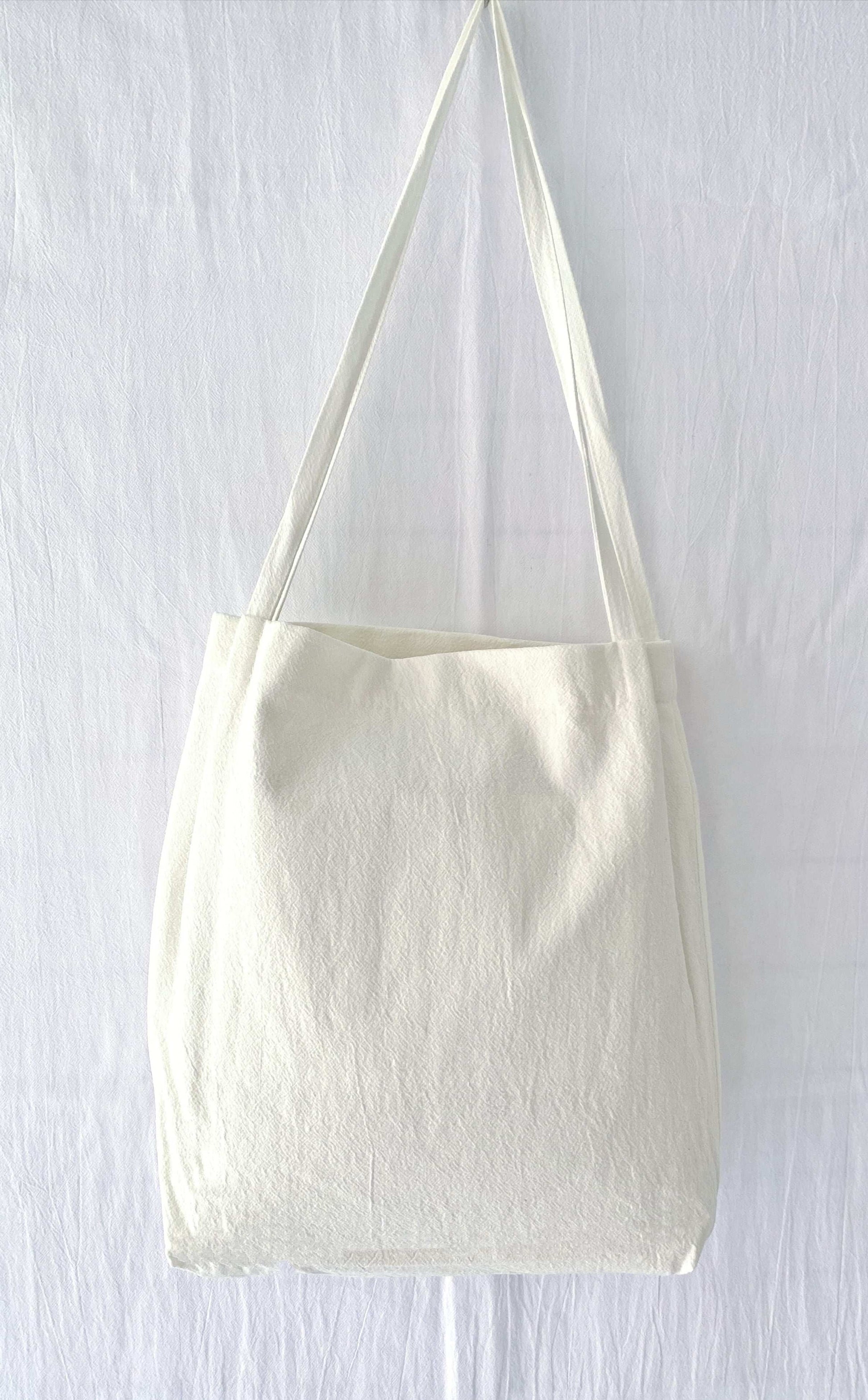 creative linen shoulder bag for sustainable fashion lovers