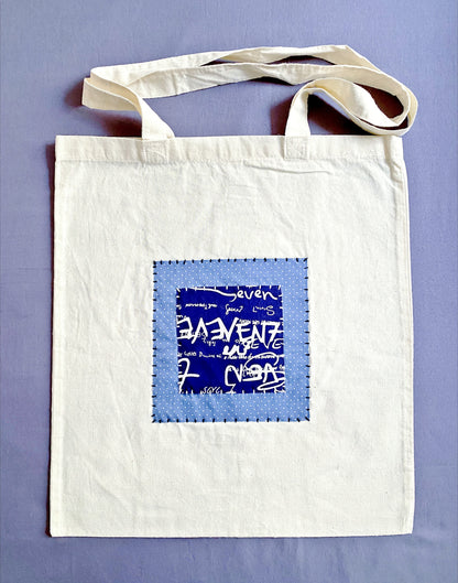 A creative fabric tote that feels handmade yet refined for daily routines