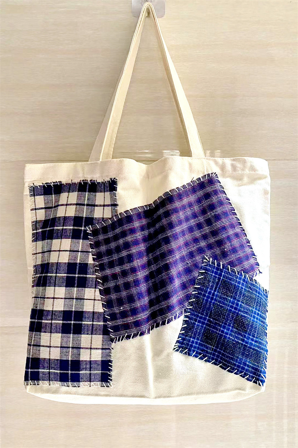 Fashion-Forward Large Capacity Tote with Diy Handmade Features