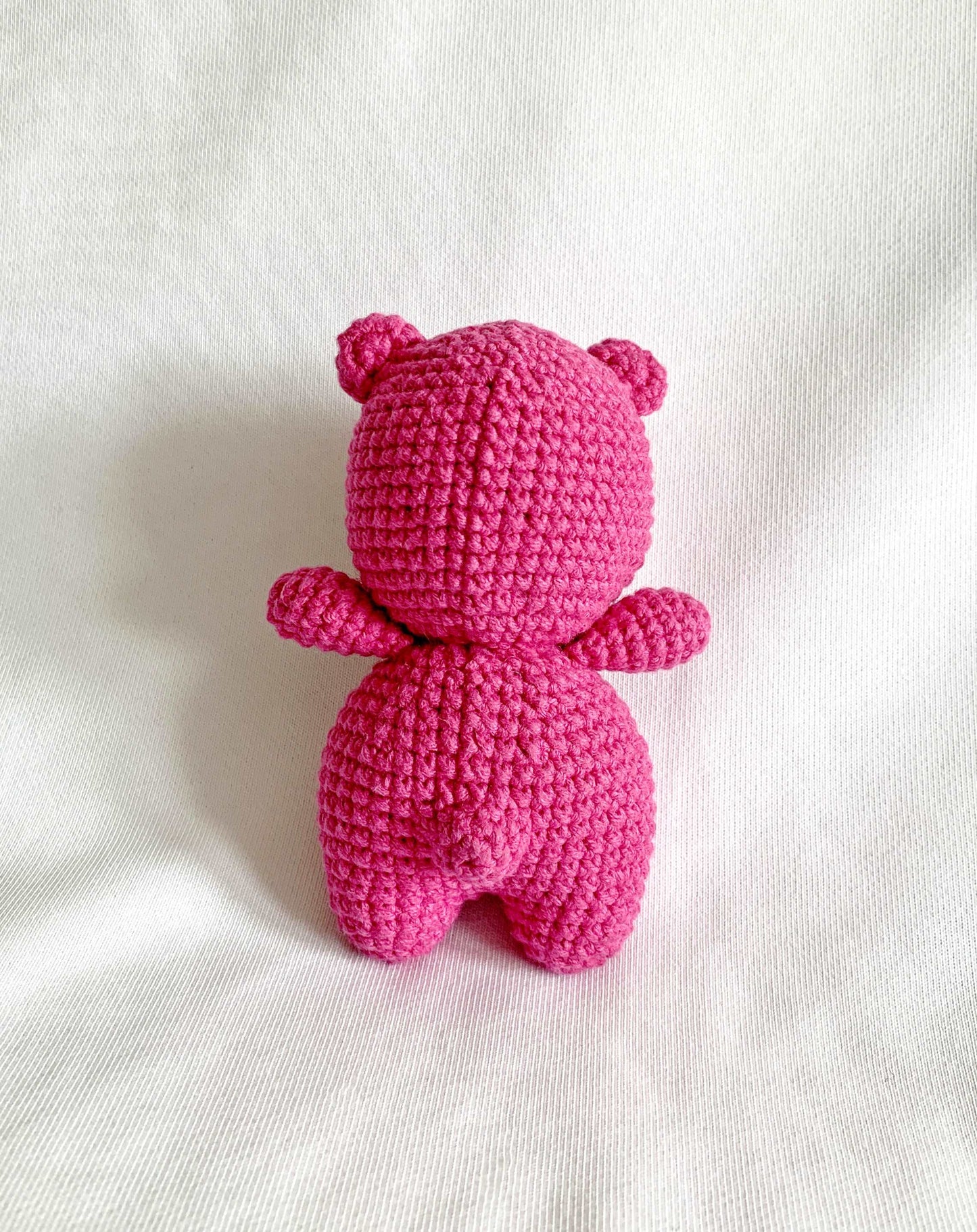 Eco-Friendly Crochet Bear Toy for Babies