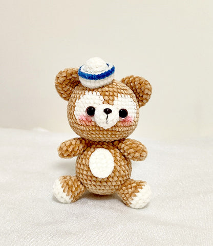 Artisanal Crochet Bear Sculpture Perfect for Gifting and Collecting