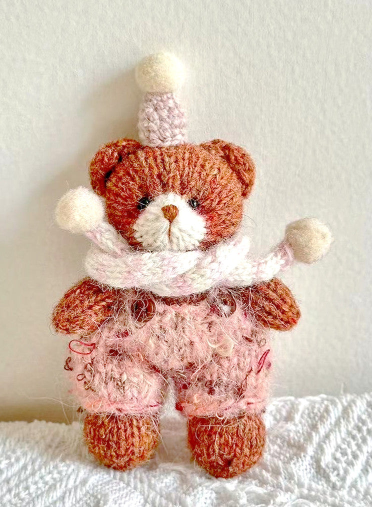 Retro Handcrafted Teddy Bear Toy
