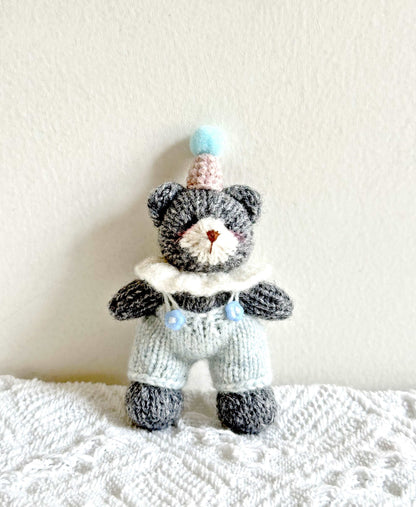 Artistic Crochet Bear Ornament