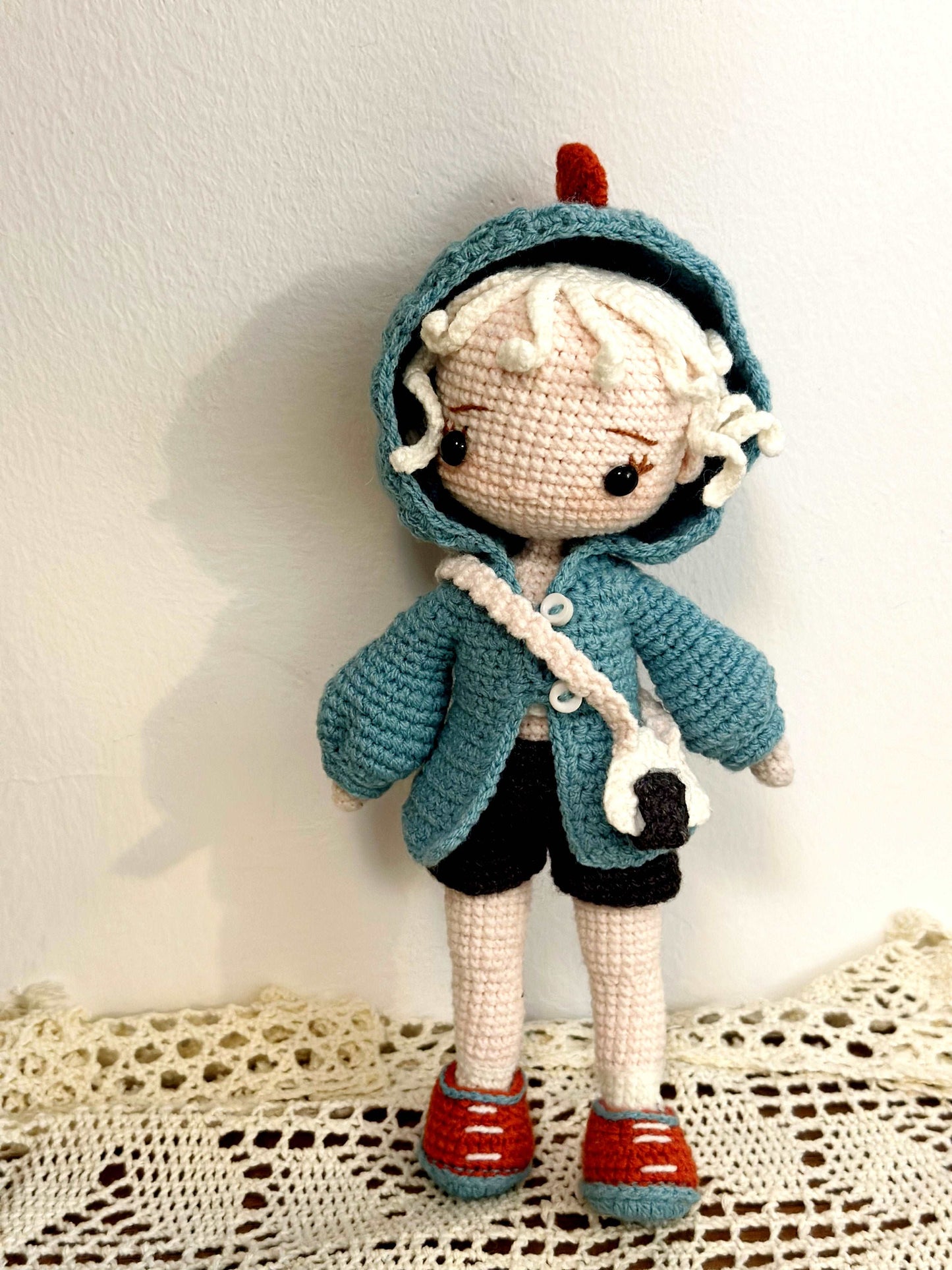 Artistic Handcrafted Woolen Boy Doll