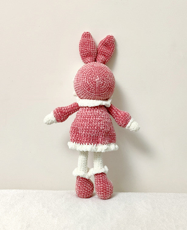 Artisan Crochet Rabbit Ornament for Special Occasions and Collecting