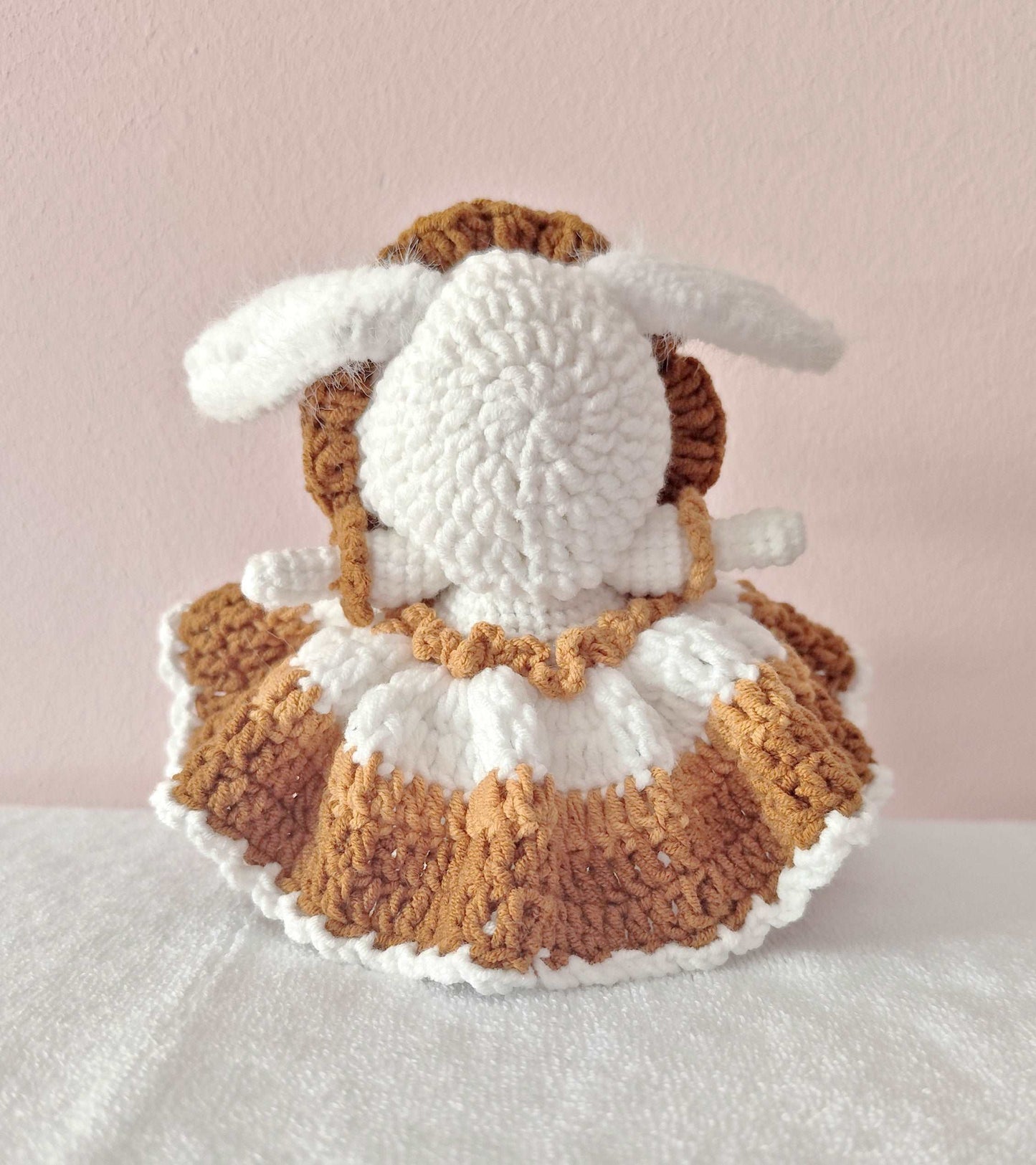 Handmade Crochet Bunny Toy Gift for Kids