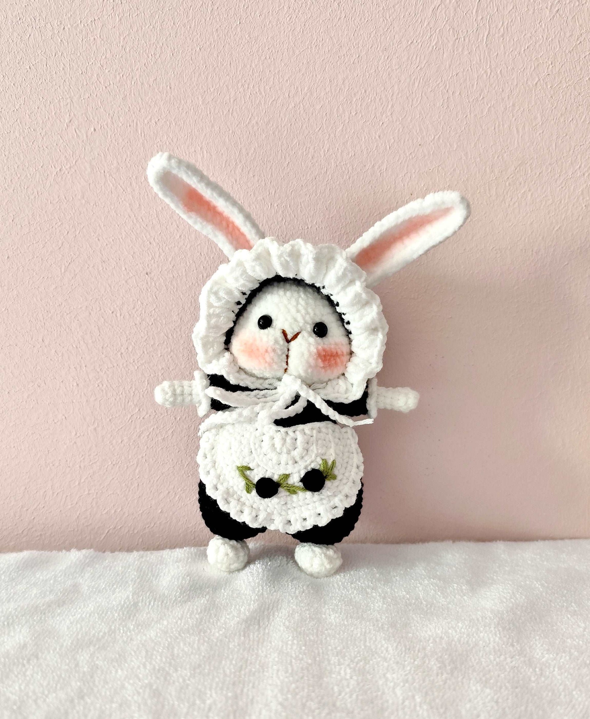 Crocheted Rabbit Keepsake