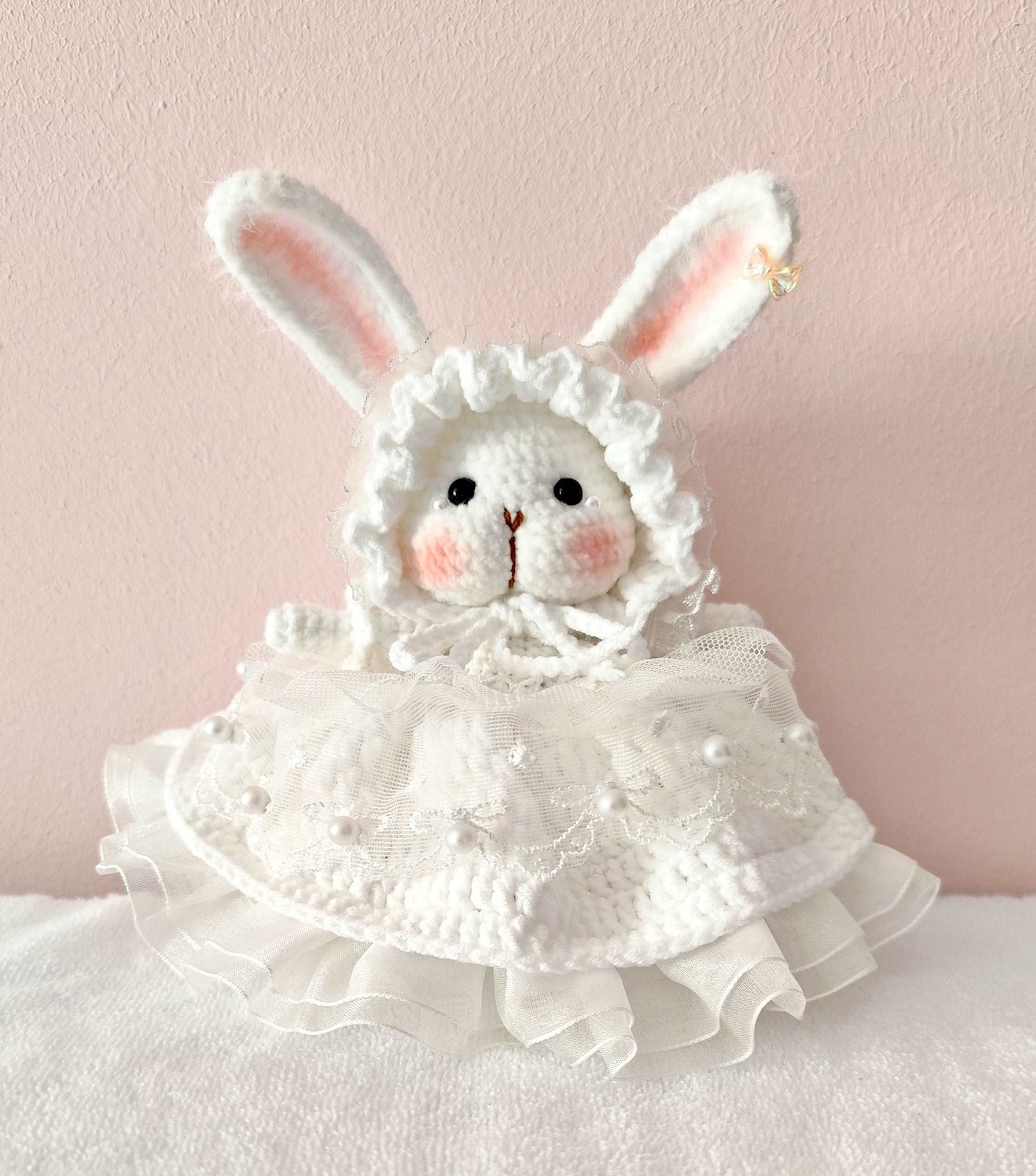 Handmade Amigurumi Bunny Doll