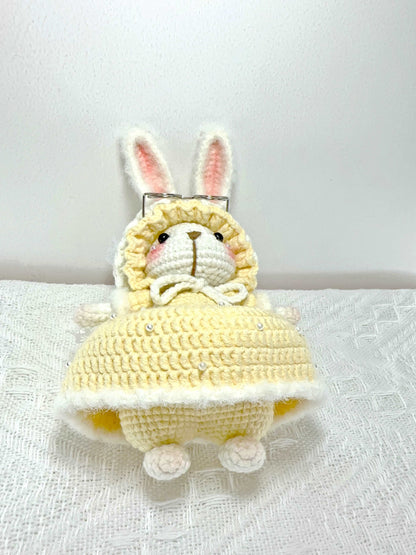 Eco-friendly handcrafted bunny decoration