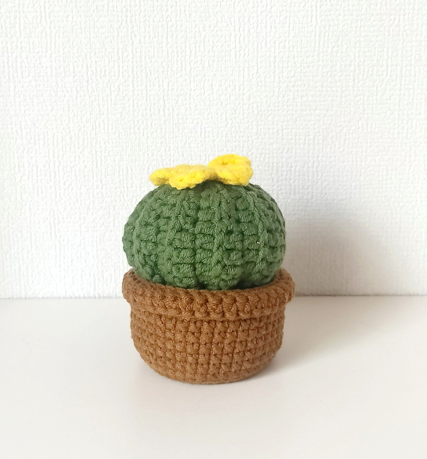 Artisan Crocheted Cactus Pots for Gift Giving