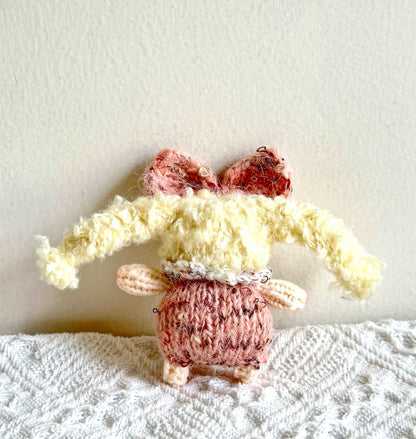 Nostalgic Crochet Girl Doll Heirloom