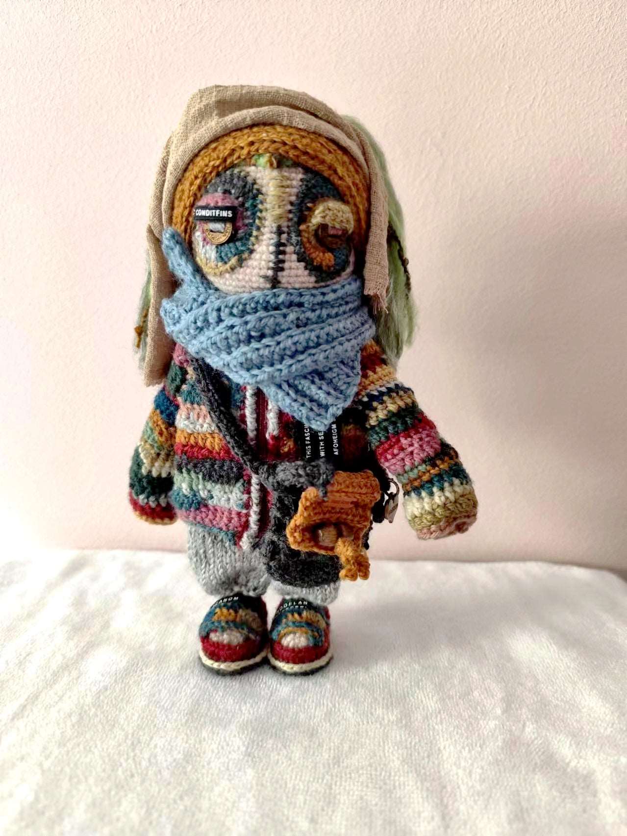 Macabre Crochet Ghost Dolls for Alternative Home Decor