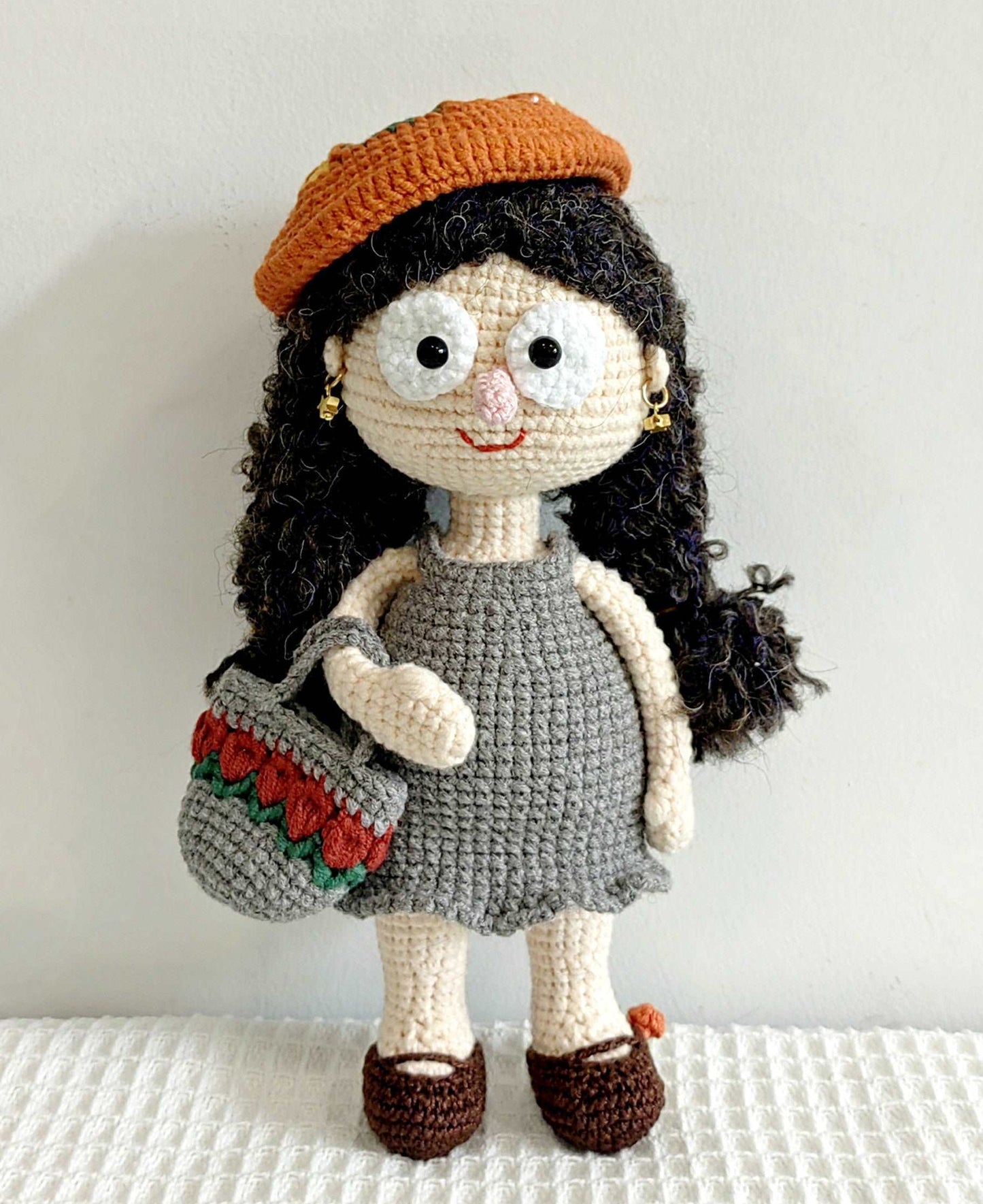 Custom Crocheted Human Figure Decoration for Special Events