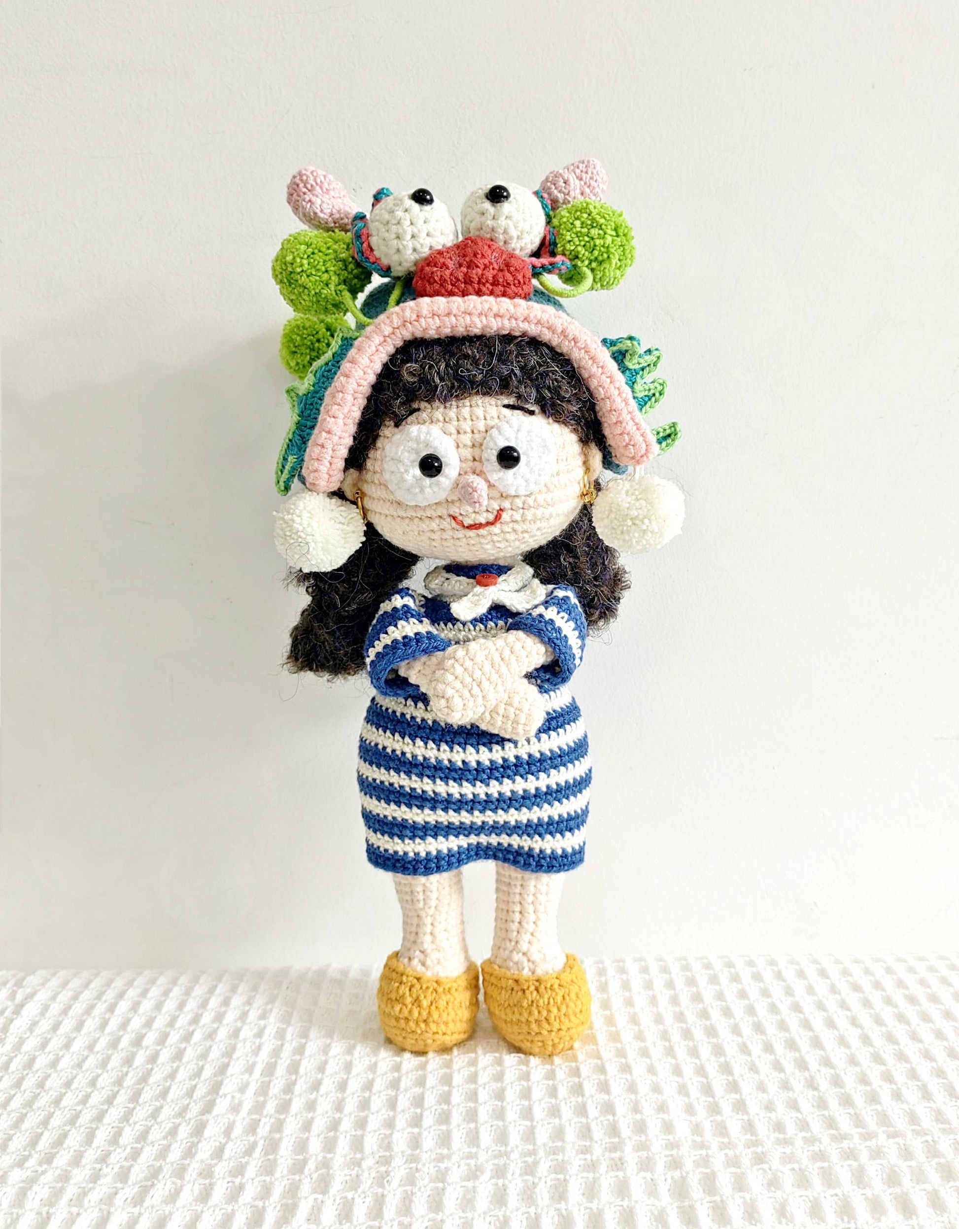 Handcrafted Amigurumi Doll Decor for Special Occasions