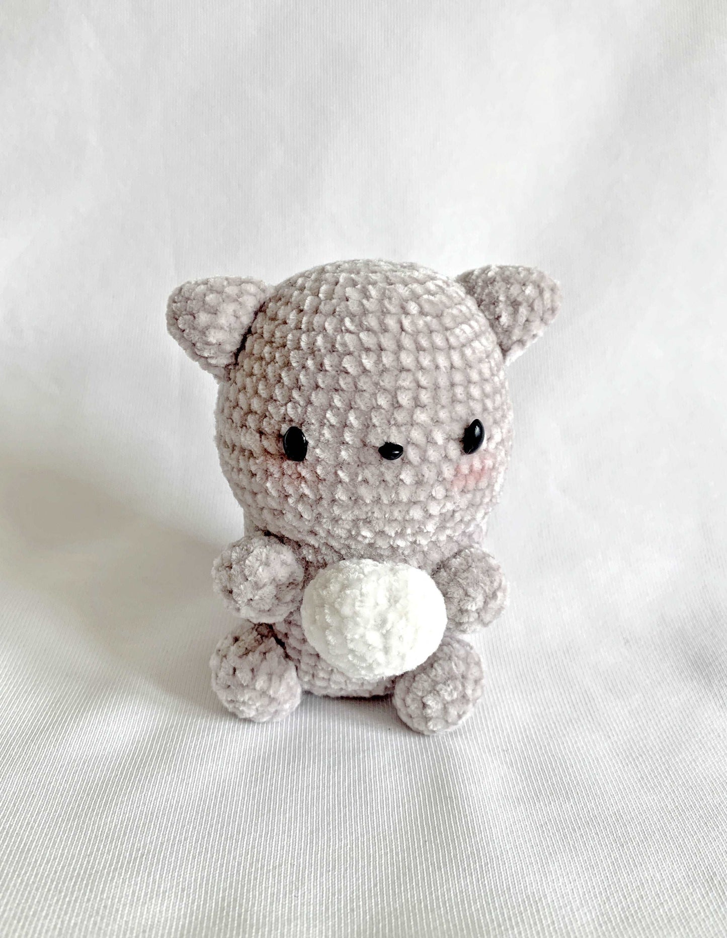 Handmade Crochet Kitty Doll