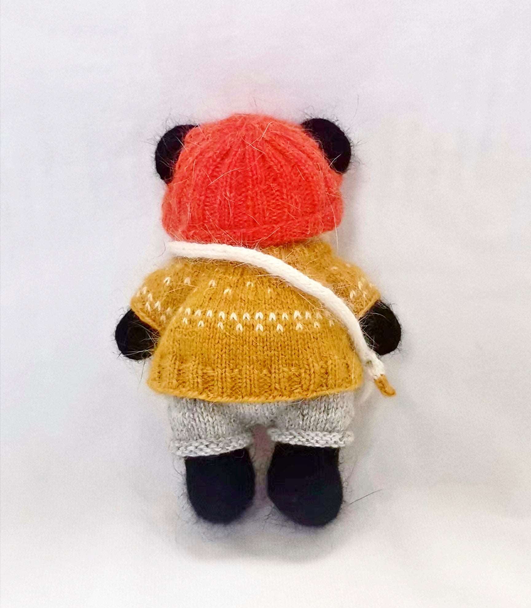 Eco-Friendly Crochet Panda Toy
