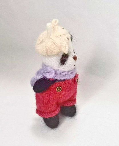 Custom Crocheted Panda Ornament for Nature Lovers
