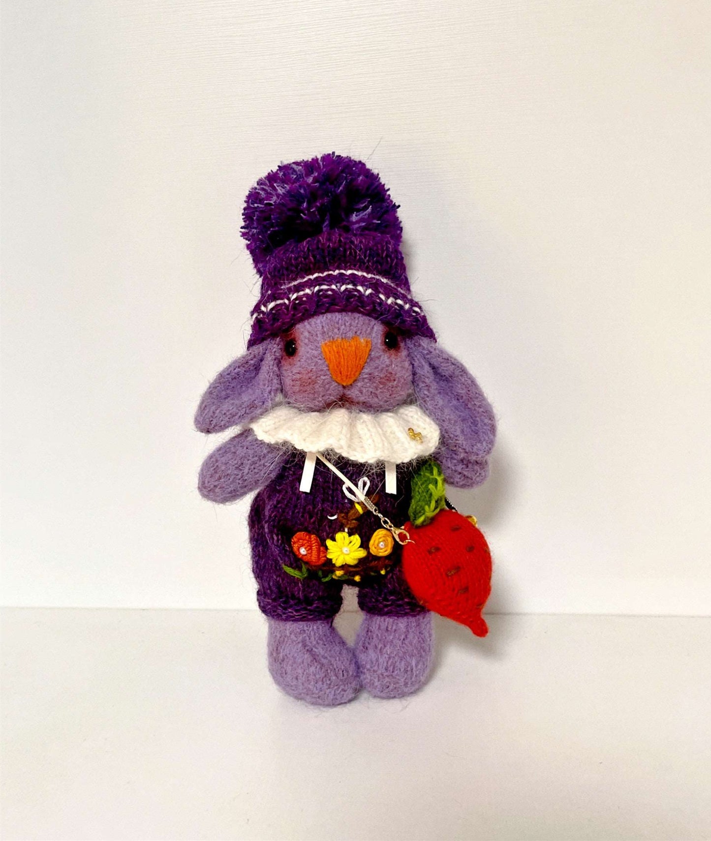 Handmade Crochet Bunny Toy for Gifts