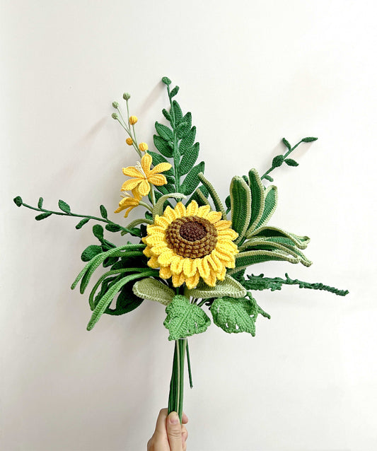 Premium Handcrafted Sunflower Bouquet for Gifting