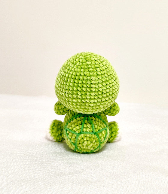 Adorable Handmade Crochet Turtle Doll Gift for Kids