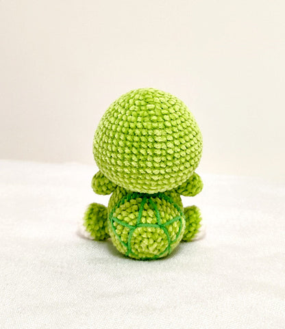 Adorable Handmade Crochet Turtle Doll Gift for Kids